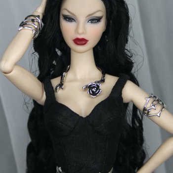 Серия готичных украшений "Дикая РОЗА"