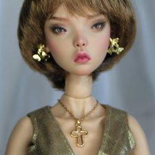 Серьги гвоздики для кукол Поповых, Fashion Royalty, Барби и других (ч.1)