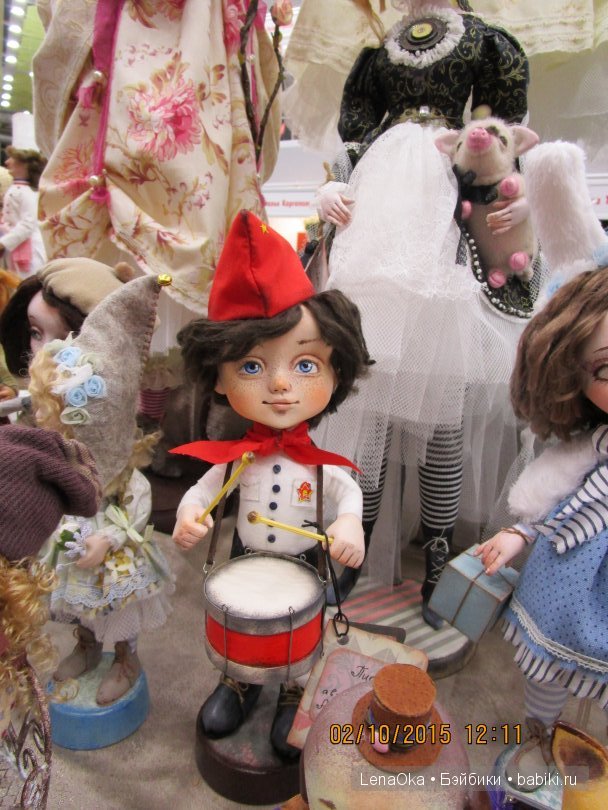 Мой первый выход на выставку кукол. ХI Международный Салон кукол 2015