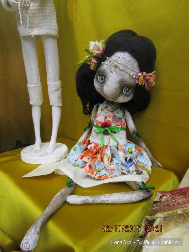Мой первый выход на выставку кукол. ХI Международный салон кукол 2015