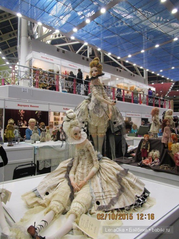 Мой первый выход на выставку кукол. ХI Международный Салон кукол 2015 (фото 8)
