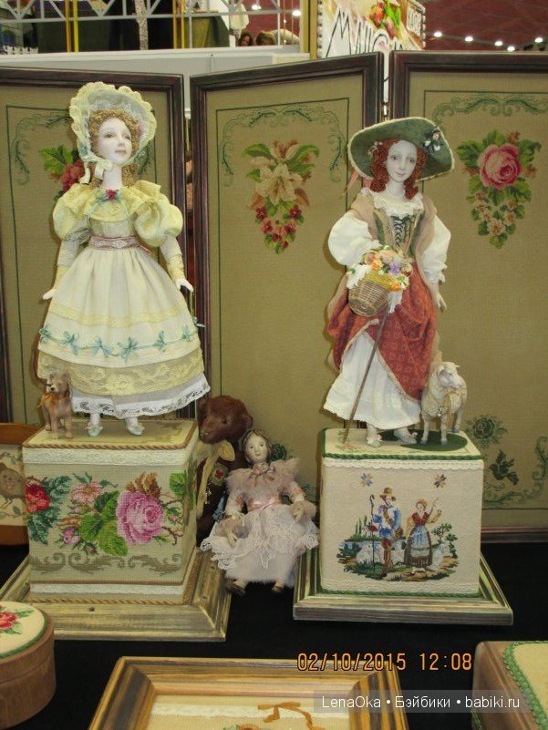 Мой первый выход на выставку кукол. ХI Международный Салон кукол 2015