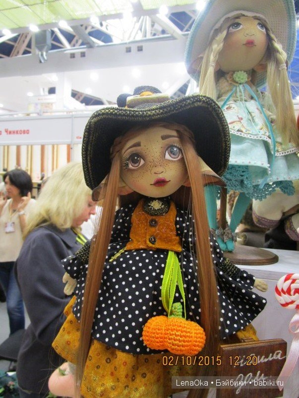 Мой первый выход на выставку кукол. ХI Международный Салон кукол 2015