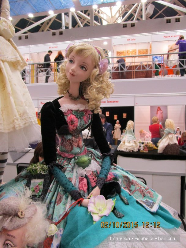 Мой первый выход на выставку кукол. ХI Международный Салон кукол 2015