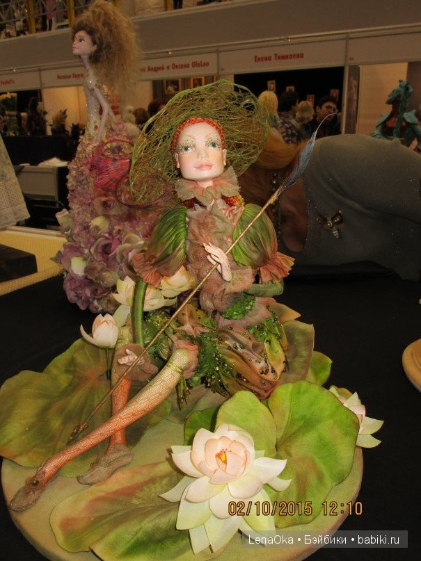 Мой первый выход на выставку кукол. ХI Международный салон кукол 2015