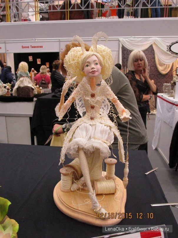 Мой первый выход на выставку кукол. ХI Международный Салон кукол 2015
