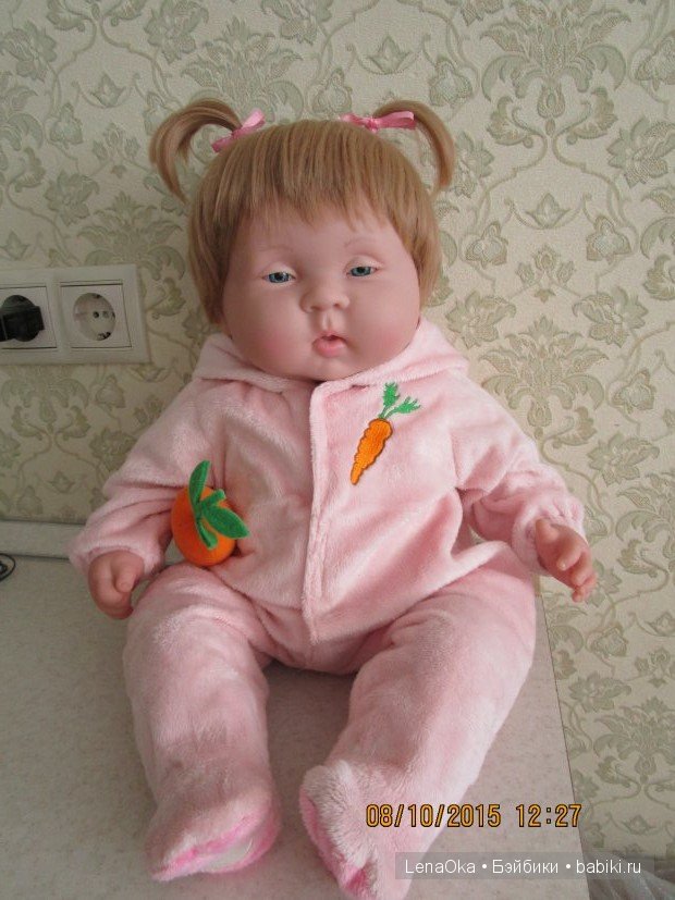 Наша Зефирка решила показаться, кукла Berenguer (фото 7)