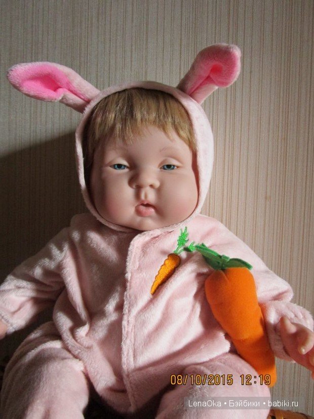 Наша Зефирка решила показаться, кукла Berenguer (фото 4)