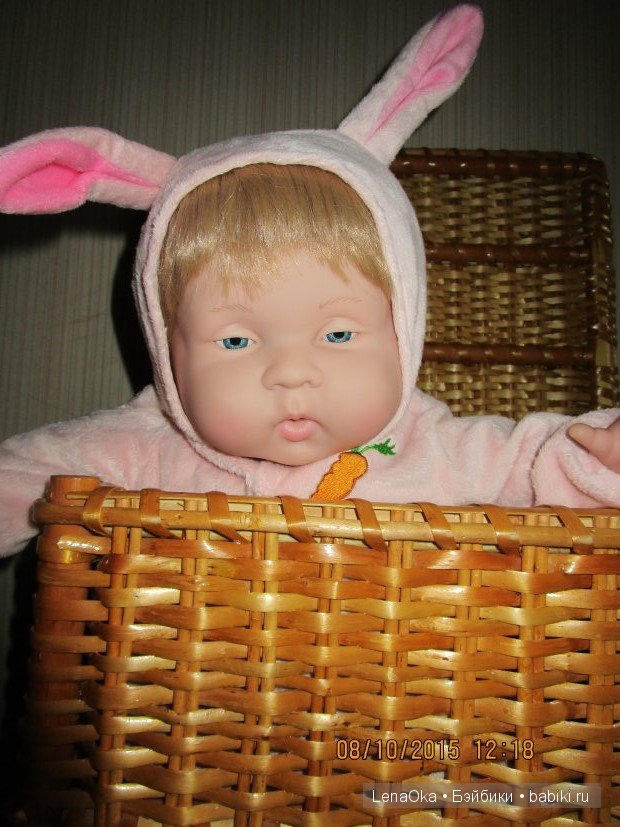 Наша Зефирка решила показаться, кукла Berenguer (фото 3)