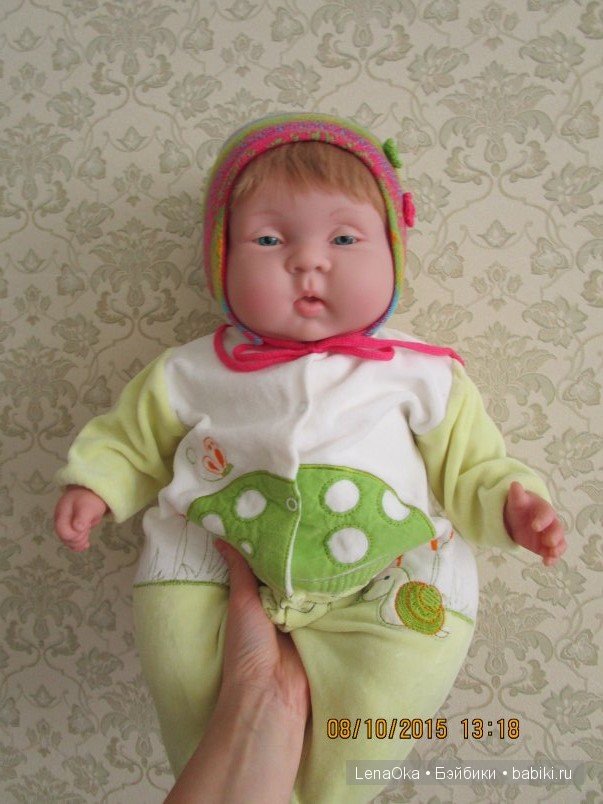 Наша Зефирка решила показаться, кукла Berenguer