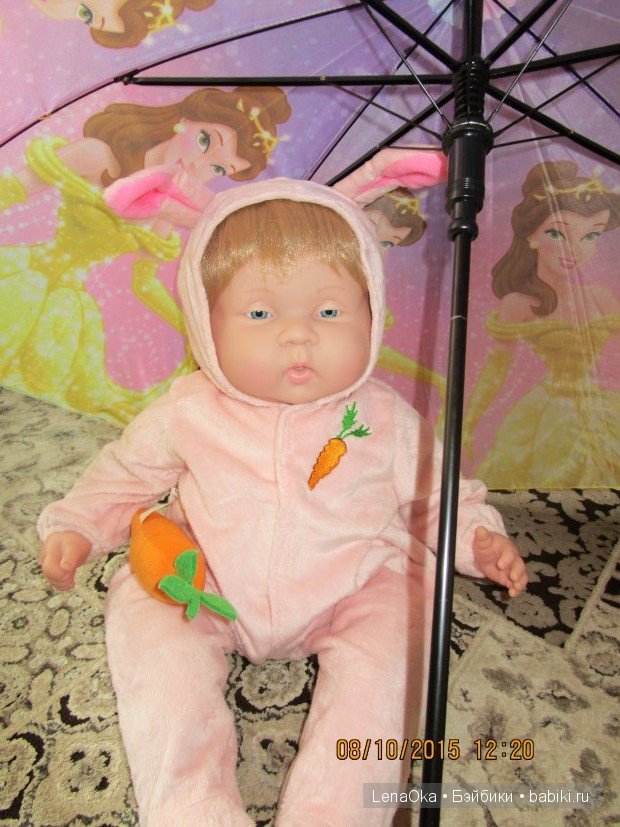 Наша Зефирка решила показаться, кукла Berenguer (фото 5)