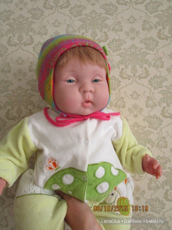 Наша Зефирка решила показаться, кукла Berenguer (фото 9)