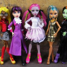 "Страшно"-красивые куклы Монстер Хай
