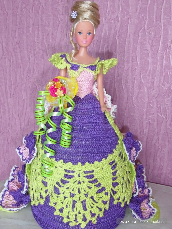 Вязаные наряды для Тоннер и Барби
