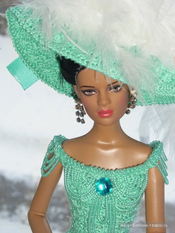 Вязаные наряды для Тоннер и Барби