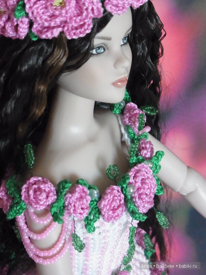 Вязаные наряды для Тоннер и Барби (фото 4)