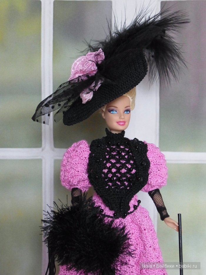 Вязаные наряды для Тоннер и Барби (фото 8)