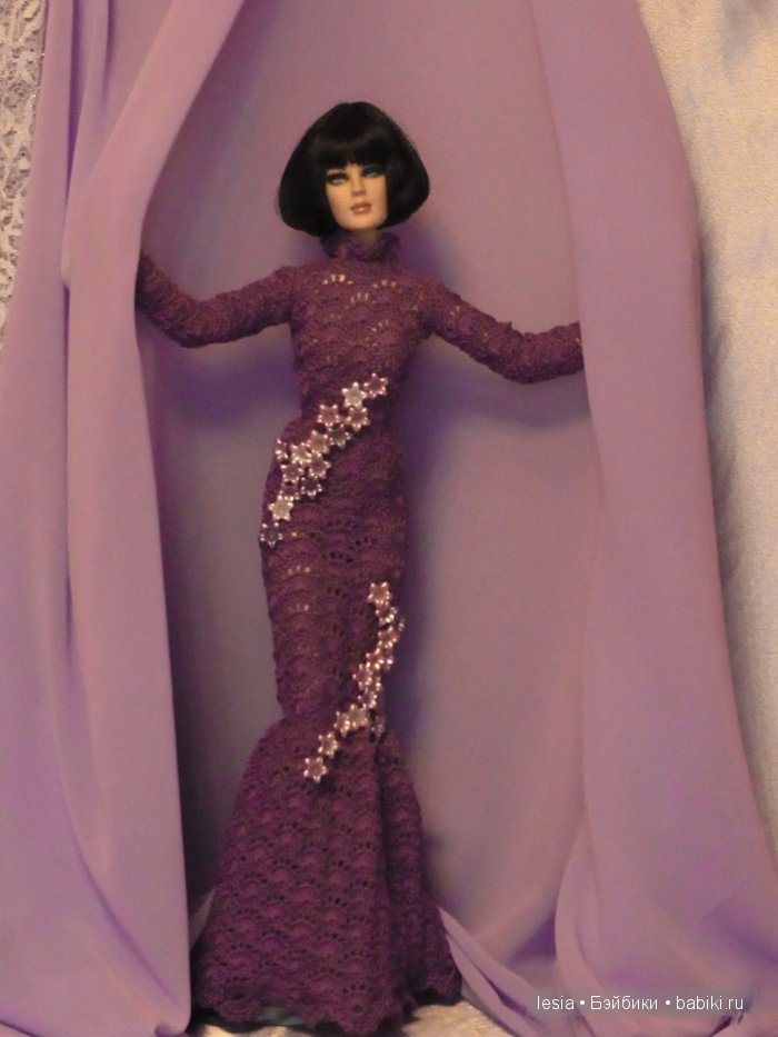 Вязаные наряды для Тоннер и Барби