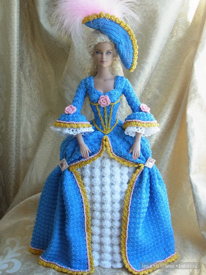 Вязаные наряды для Тоннер и Барби