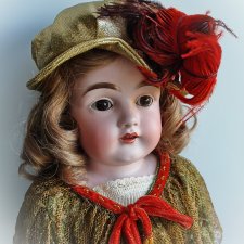 Антикварная кукла Kestner, 60 см