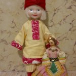 Ленигрушка, Мотовилова с куклой в подарок!