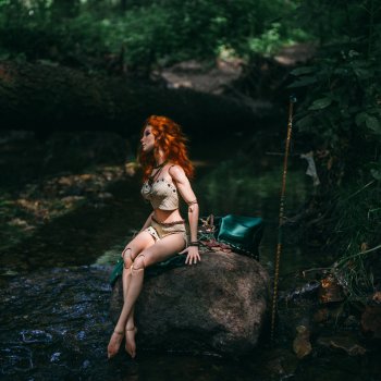 Мэла, волшебная обитательница — DSDoll Foxy на теле Амазонки