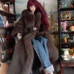Шикарная шуба из норки