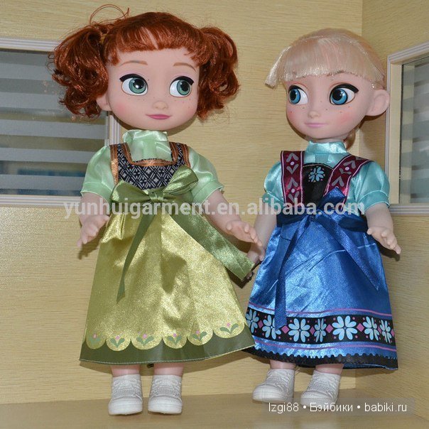 Подделки малышек Animators Disney