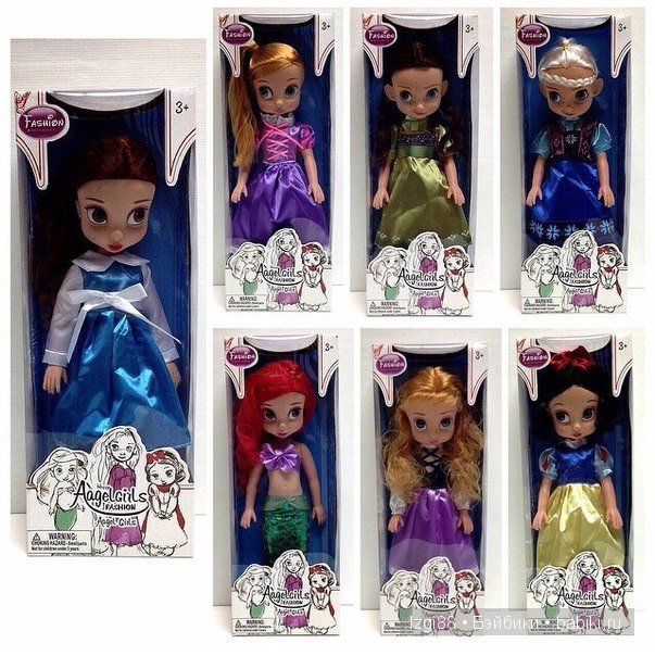 Подделки малышек Animators Disney (фото 7)