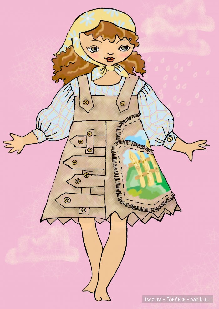 кукольная мода, девчата из Частушкино, Ульяна Катунина