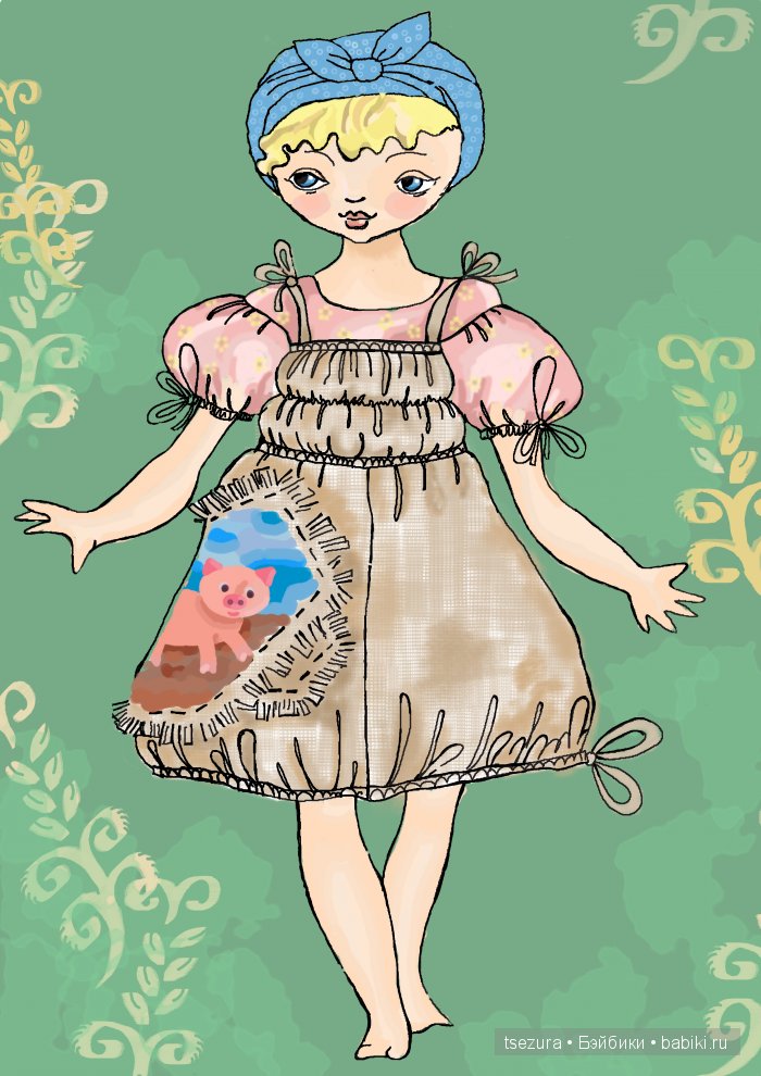 кукольная мода, девчата из Частушкино, Ульяна Катунина