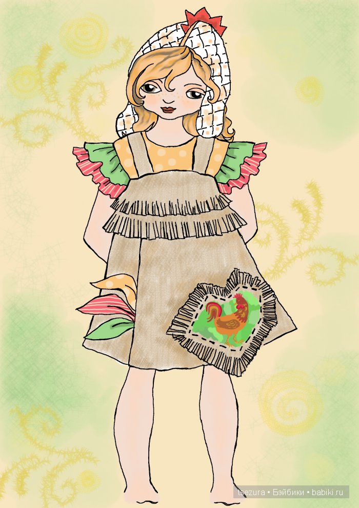 кукольная мода, девчата из Частушкино, Ульяна Катунина