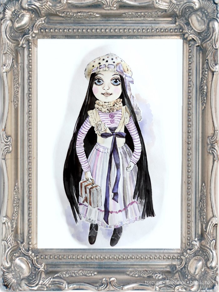 Акварельные барышни — Живопись и графика: творчество художников