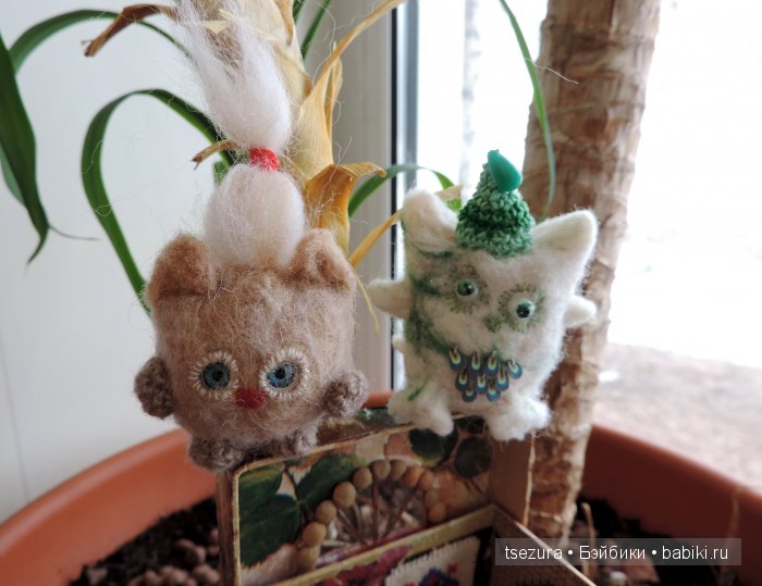 валяные игрушки