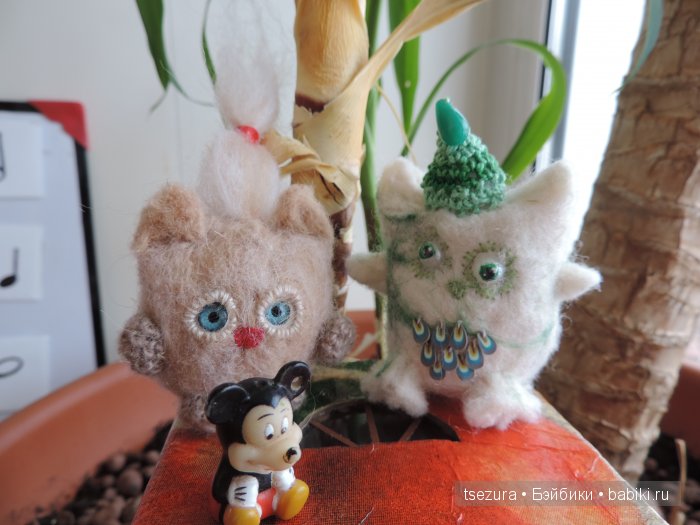 войлочные игрушки