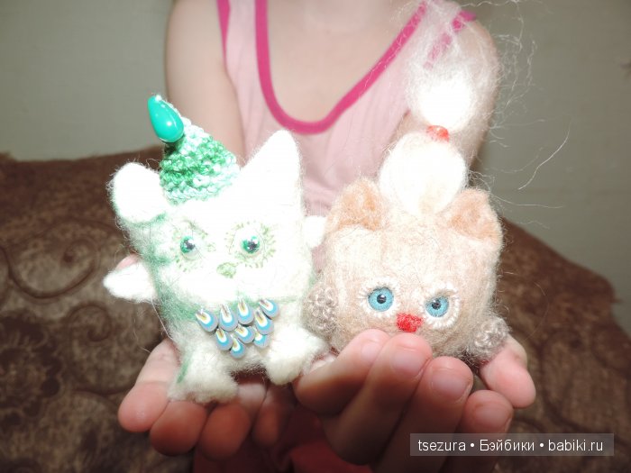 валяные игрушки