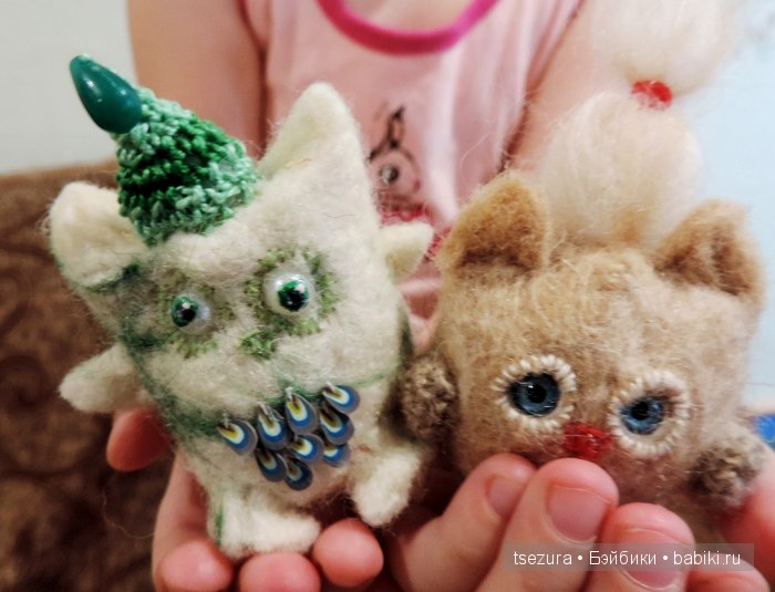 валяные игрушки