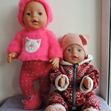 Зачем вы, девушки, красивых любите... Часть 2. Сравнение классического и " Хлопаем в ладоши"  Baby Born.