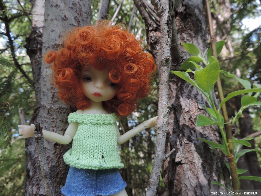 Маленькая лесная птичка — Куклы F&B Doll Studio: российские BJD (БЖД) (фото 4)
