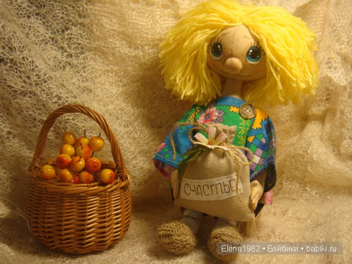 Домовёнок Кузя. Кукла из ткани ручной работы (фото 5)