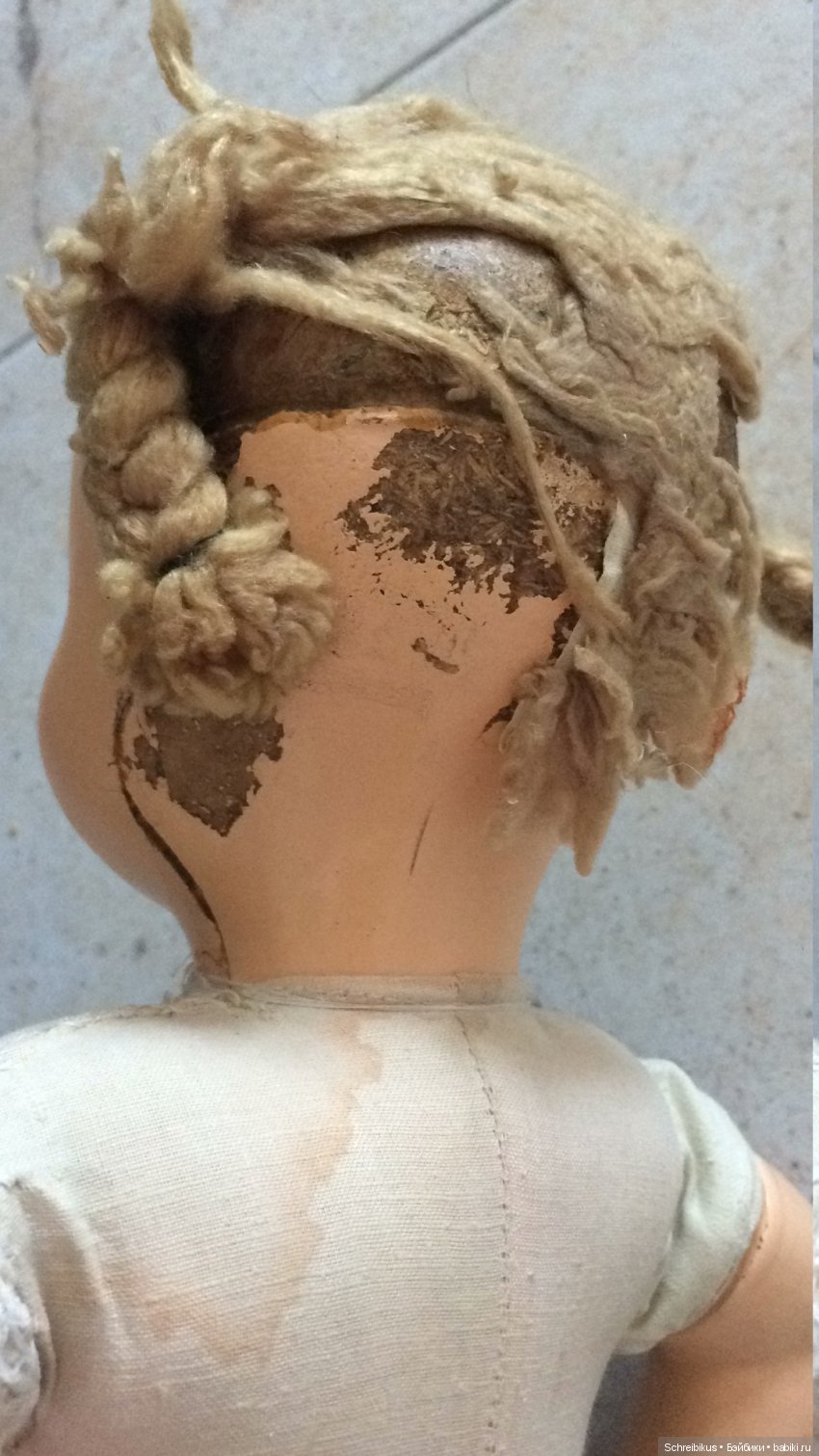 Кукла Варя не плачь — Реставрация и преображение кукол: ремонт (фото 3)