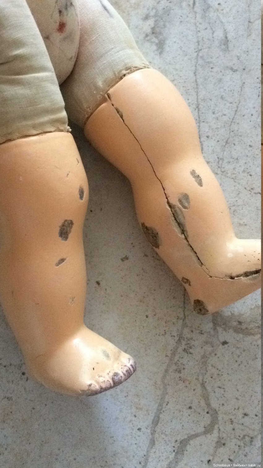 Кукла Варя не плачь — Реставрация и преображение кукол: ремонт (фото 6)