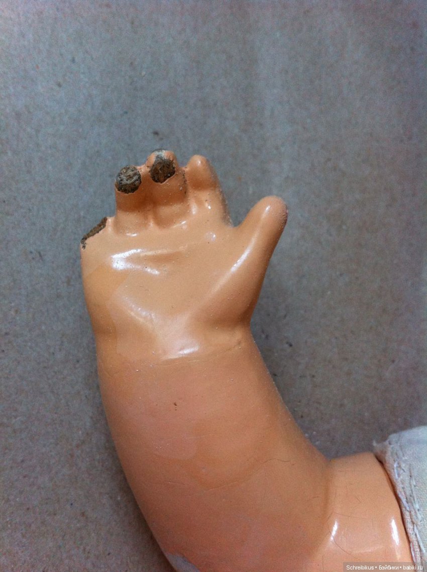 Кукла Варя не плачь — Реставрация и преображение кукол: ремонт (фото 10)