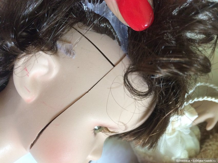 Уронили куклу на пол — Реставрация и преображение кукол: ремонт