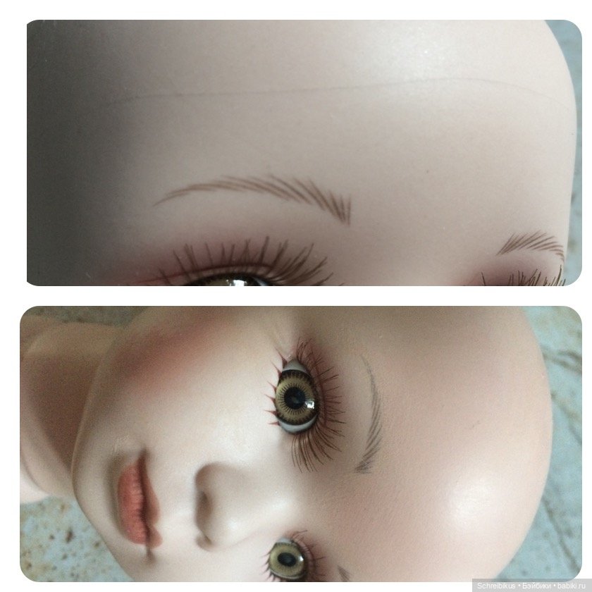 Уронили куклу на пол — Реставрация и преображение кукол: ремонт (фото 8)