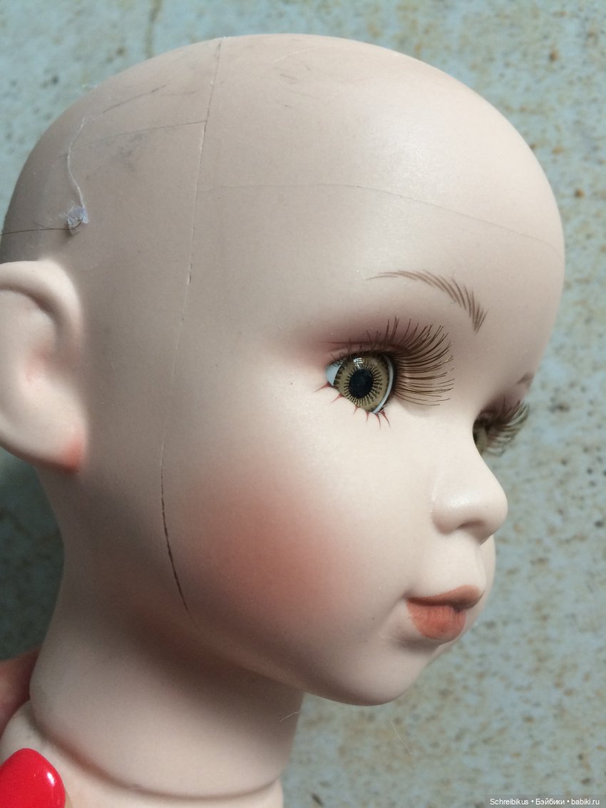 Уронили куклу на пол — Реставрация и преображение кукол: ремонт (фото 5)