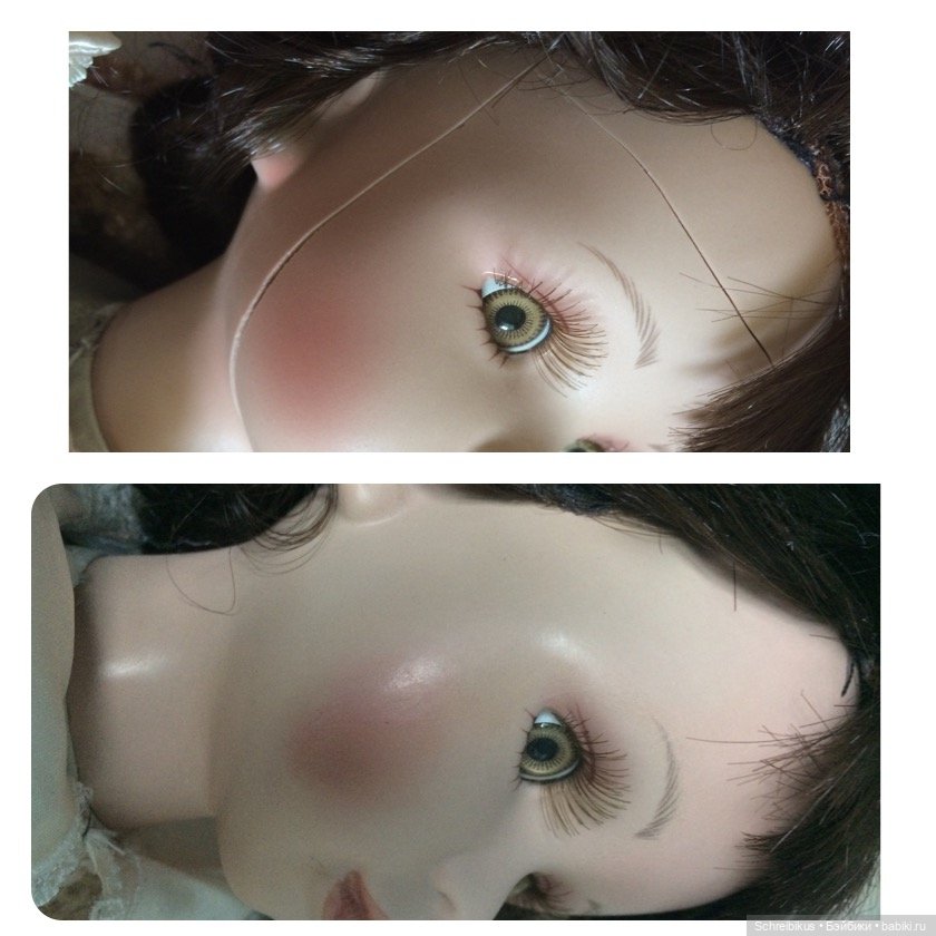 Уронили куклу на пол — Реставрация и преображение кукол: ремонт (фото 6)