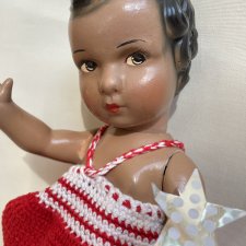 Антикварная кукла. Ленчи.