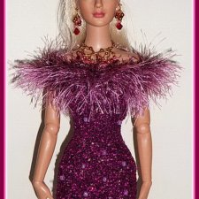 Платье ручной работы для кукол Tonner