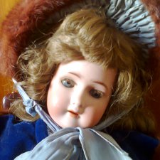 Антикварная немецкая кукла  Alt,Beck & Gottschalk Рост 45 см.